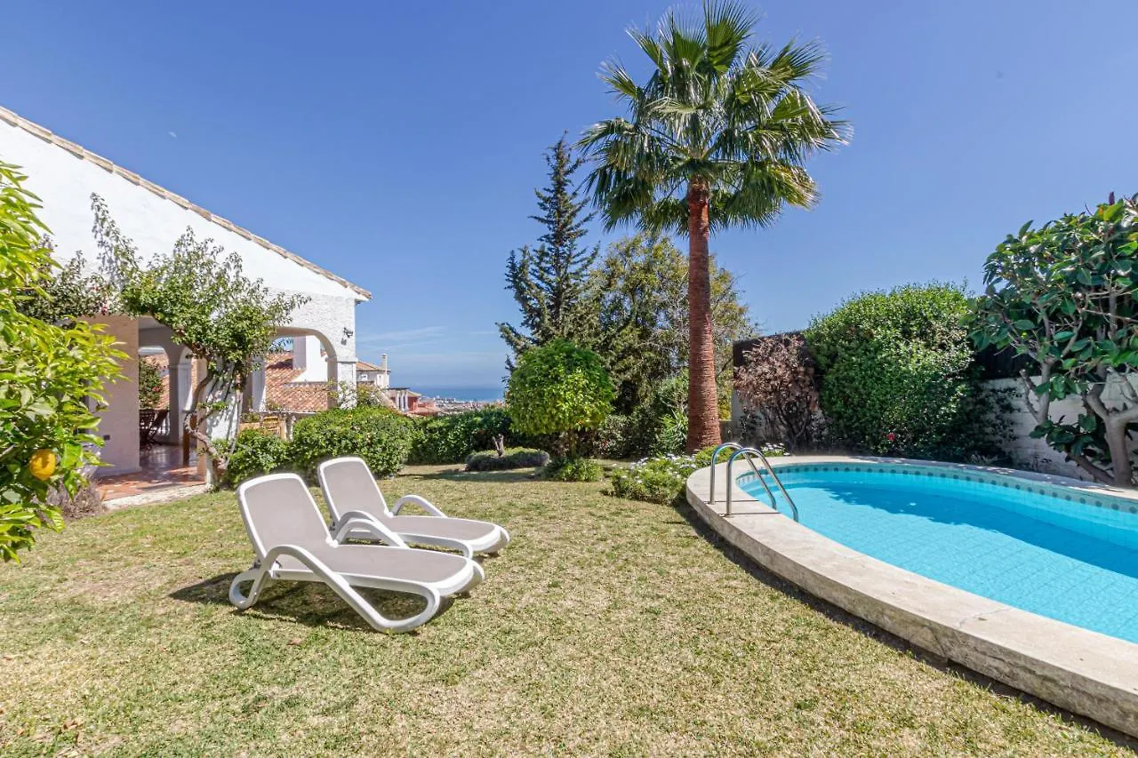 Top Villa Anna Private Pool Garden Seaview Benalmadena