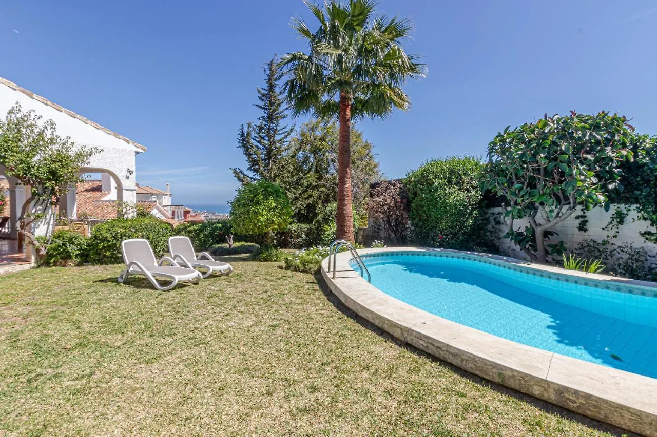 Top Villa Anna Private Pool Garden Seaview Benalmadena