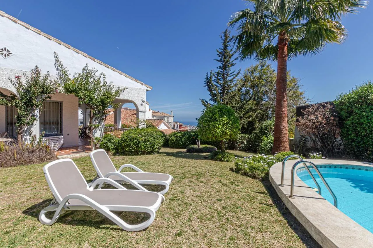 Top Villa Anna Private Pool Garden Seaview Benalmadena